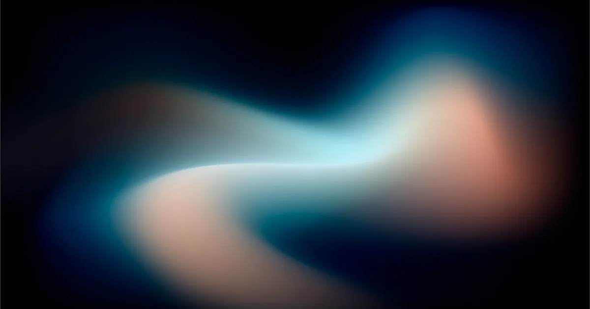 Fundo abstrato em degradê azul-escuro